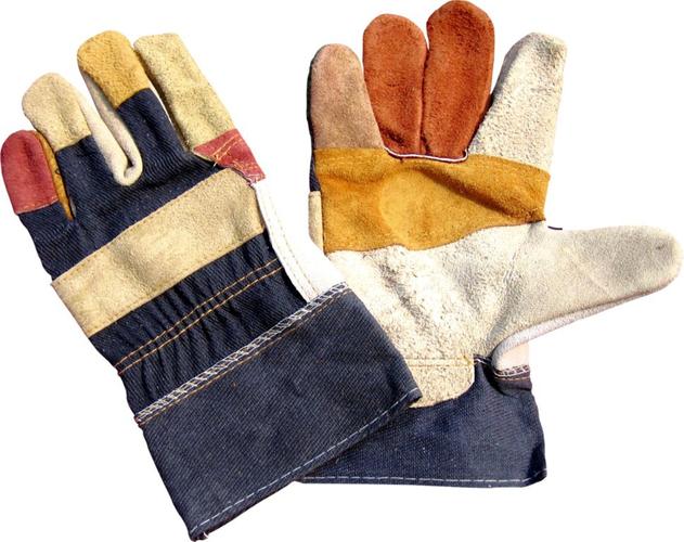 供应七彩反绒驳掌劳保手套-防护手套尽在阿里巴巴-顺昌皮革劳保用品厂